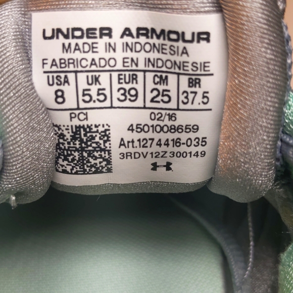 Womens Under Armour UA Strive Sneakers - Picture 5 of 7